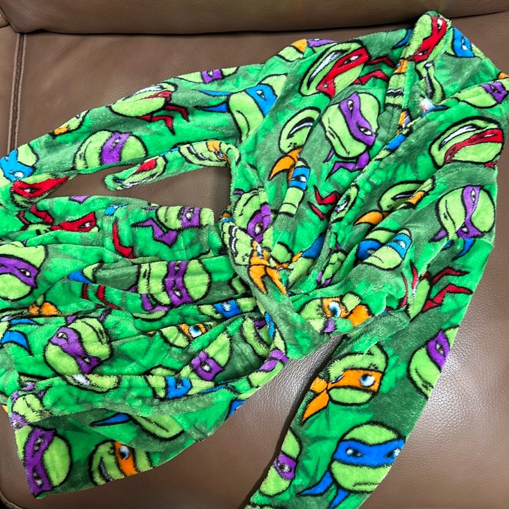 TMNT super soft little kid robe
